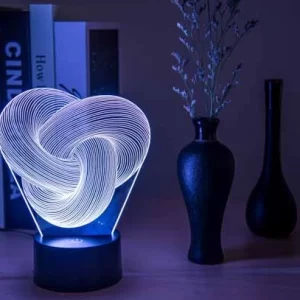 Twist LED 3D Night Light Touch
